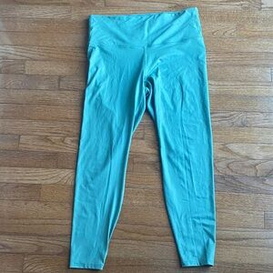 All in motion green leggings